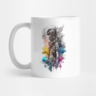 Steampunk Water Colour Woman - V1.03 Mug